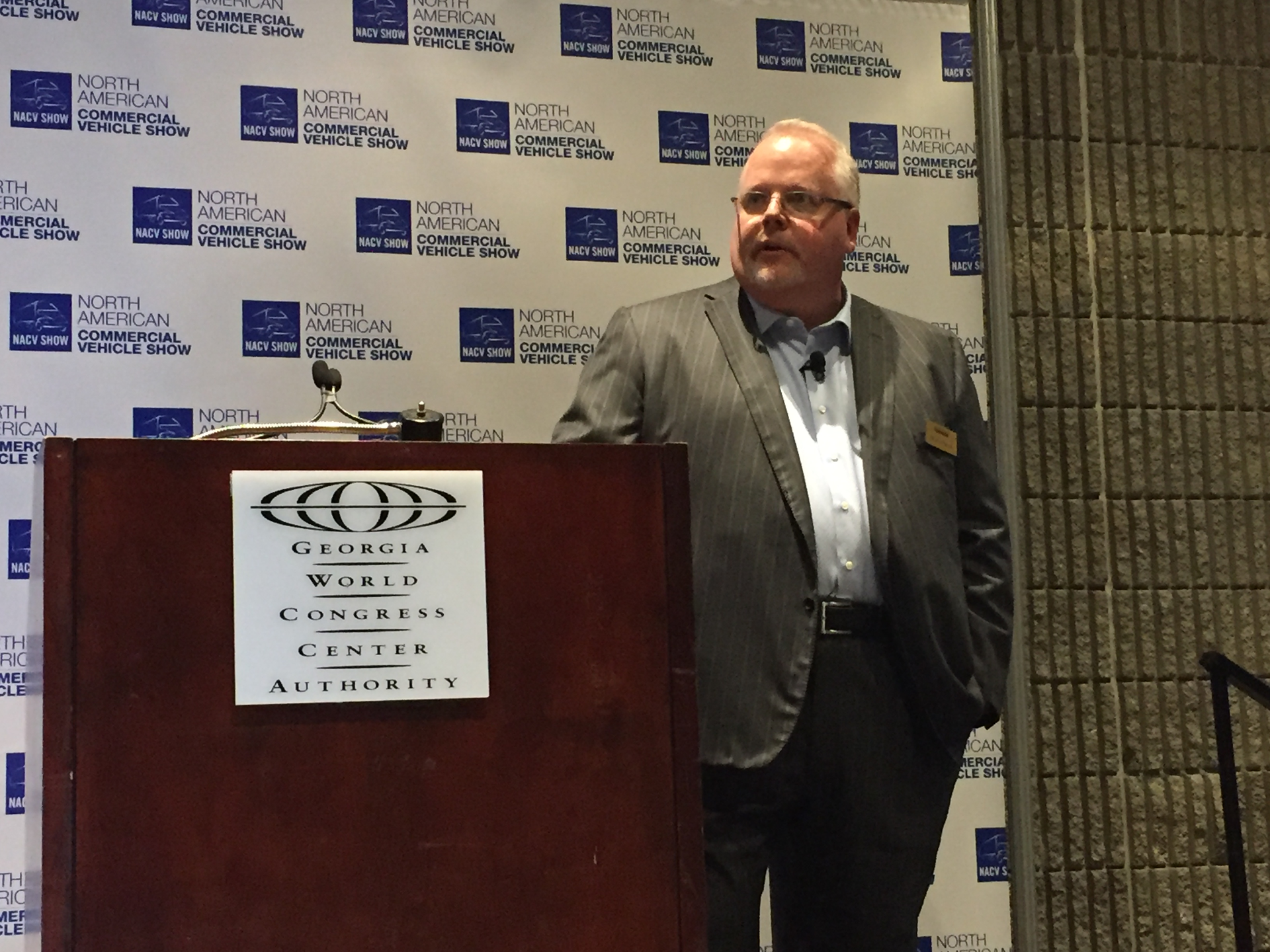 Tenneco CEO Brian Kessler Photo Sean KilcarrFleet Owner