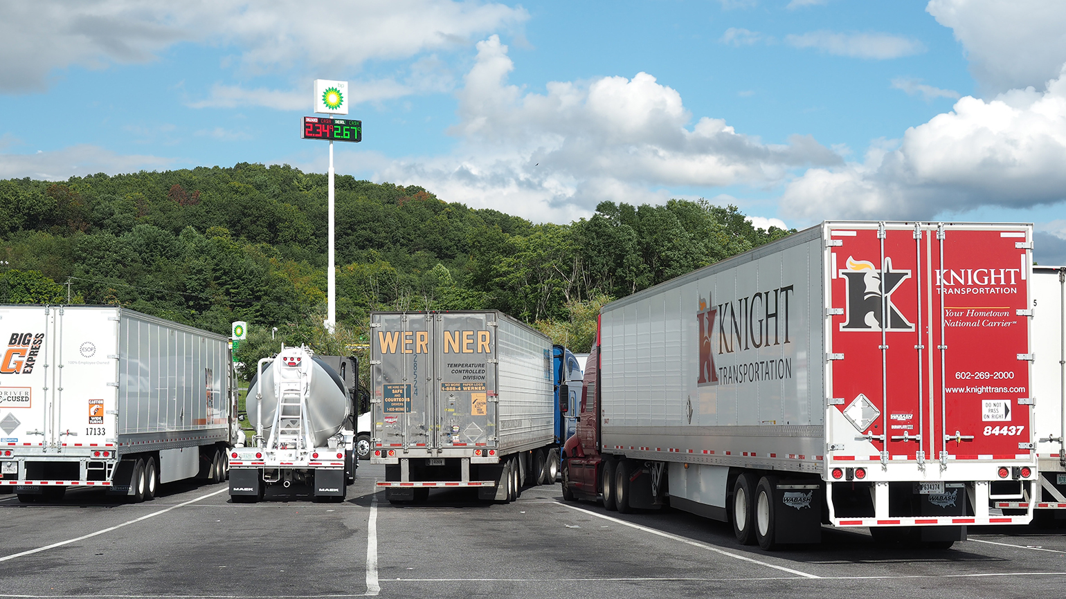 A new study from Oregon State University found that a lack of truck parking can be both costly and dangerous Photo Aaron Marsh Fleet Owner