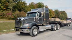 An HV Series tractor model with sleeper berth Photo Michael CatarevasFleet Owner An HV Series tractor model with sleeper berth Photo Michael CatarevasFleet Owner