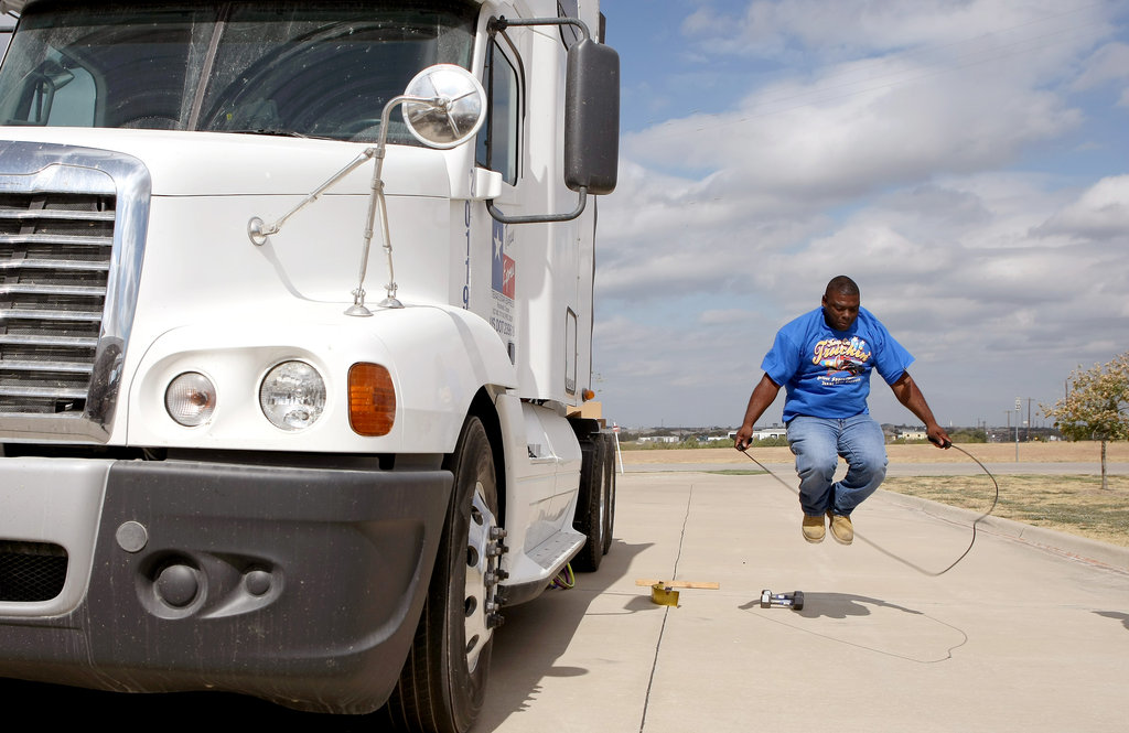 Truck drivers have a unique lifestyle that makes them susceptible to weight gain One fitness program helps drivers combine a change in eating habits with exercise to produce a healthier lifestyle