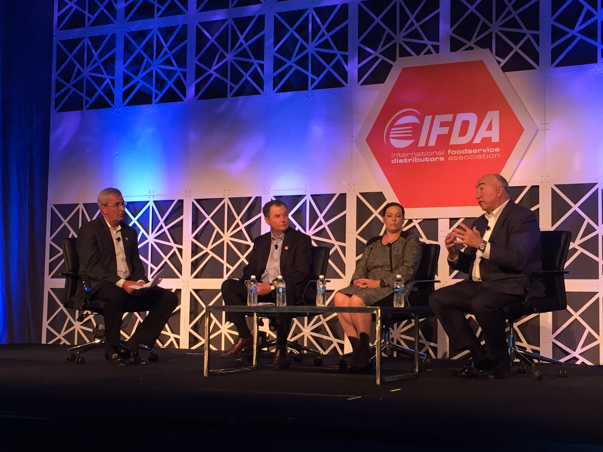 Right to left Tracy Mercier Mouskondis and Zatina Photo Sean KilcarrFleet Owner