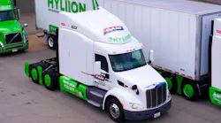 PAM Transport was among the companies that took part in the testing of the 6X4HE system Photo Hyliion