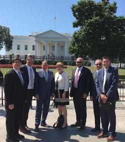 The TIA leadership team outside the White House following a July 31 meeting Photo TIA The TIA leadership team outside the White House following a July 31 meeting Photo TIA