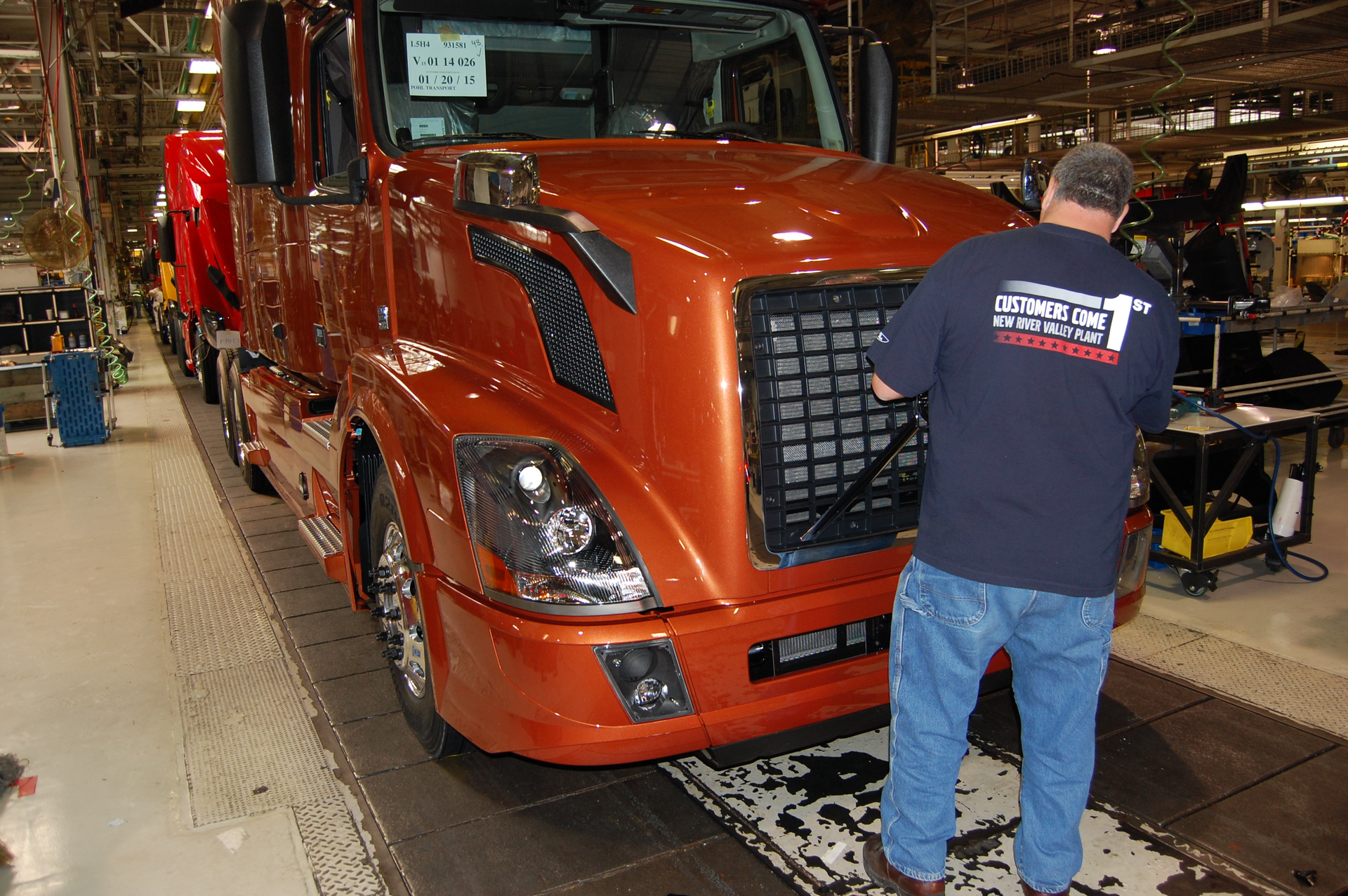 Volvo Class 8 assembly