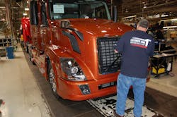 Volvo Class 8 assembly Volvo Class 8 assembly