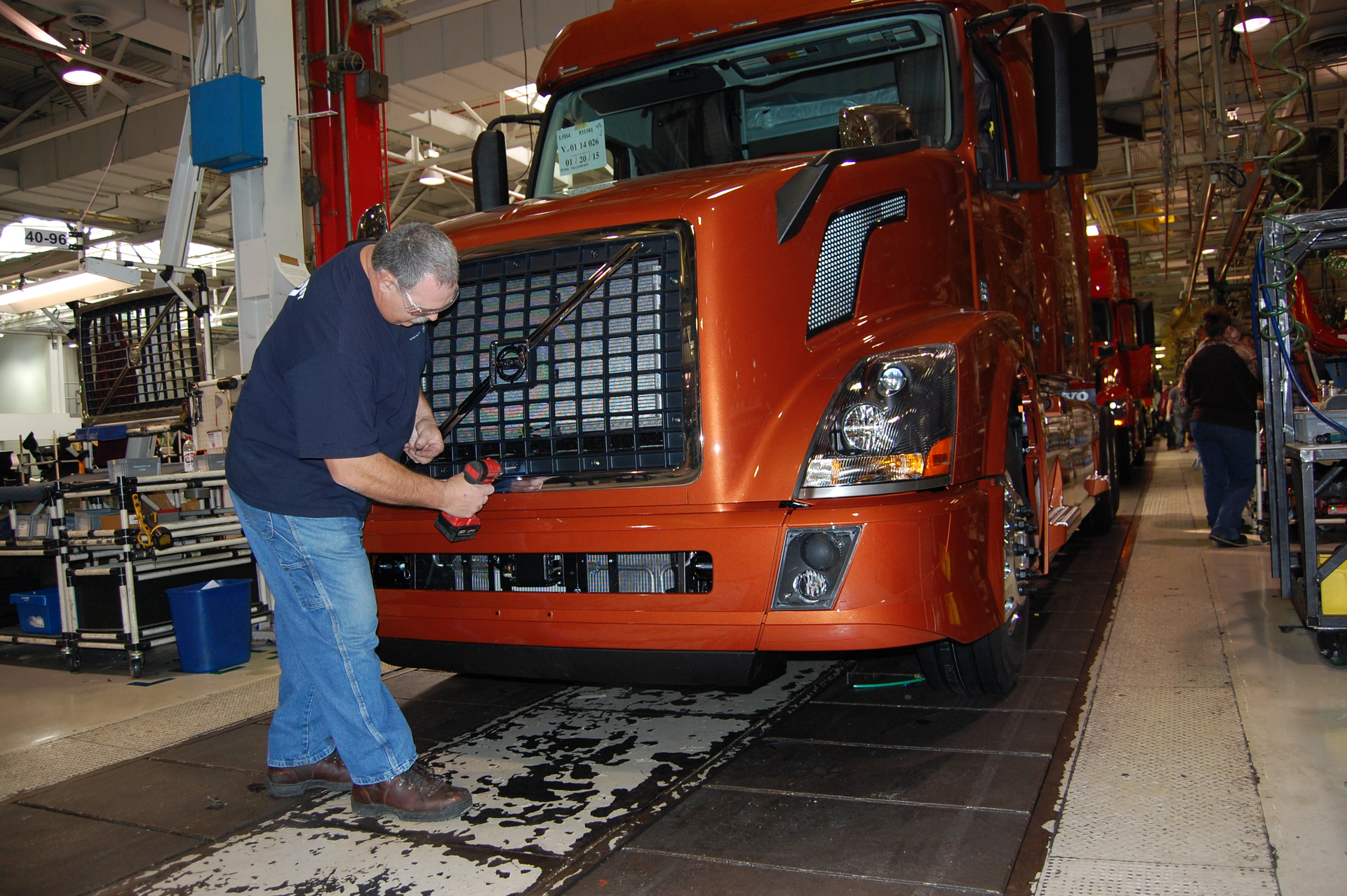 Volvo truck production