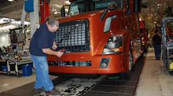 Volvo truck production