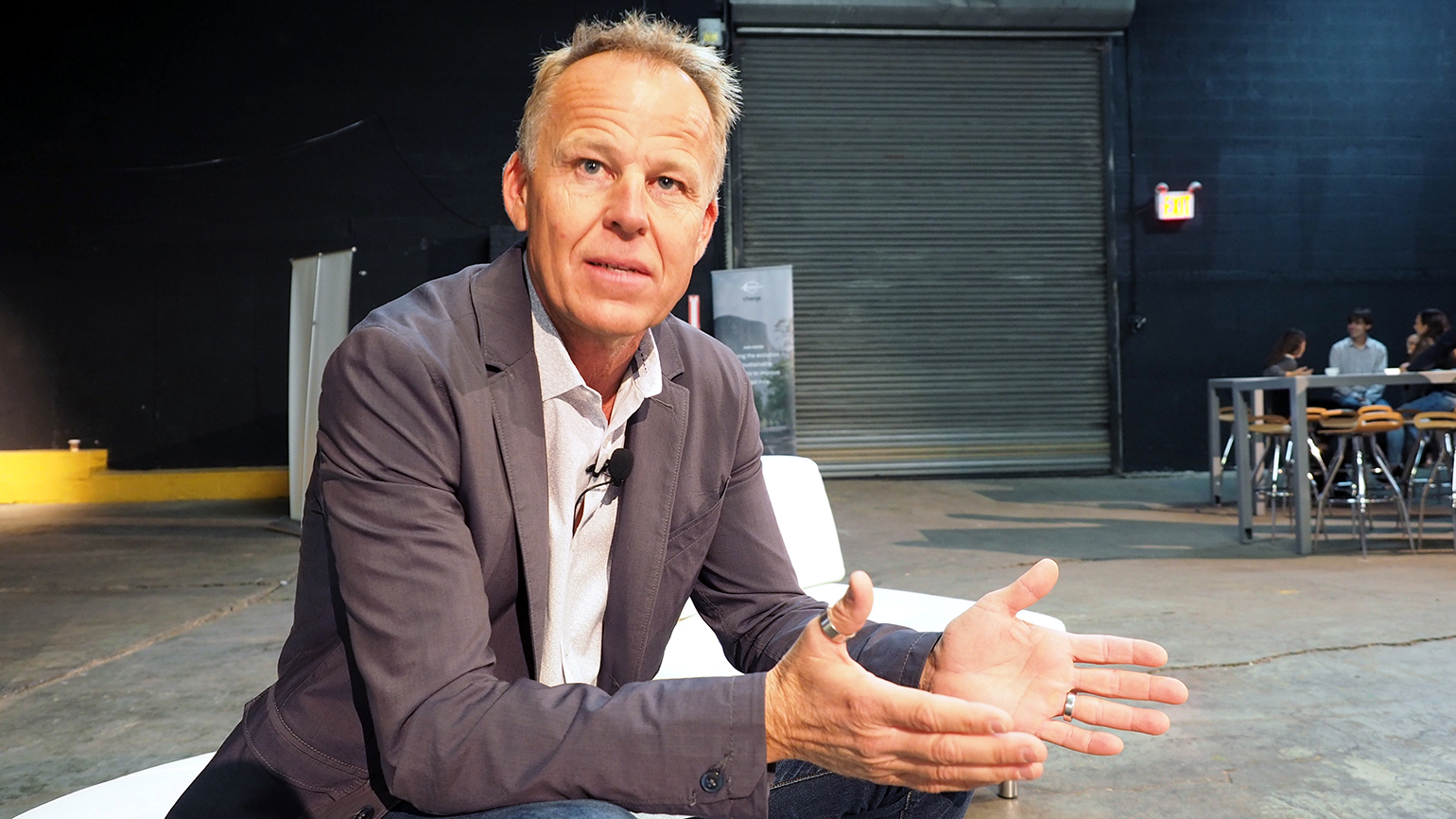 Chanje CEO Bryan Hansel discussed making an all-electric, connected commercial vehicle like the company's V8070 panel van self-driving.