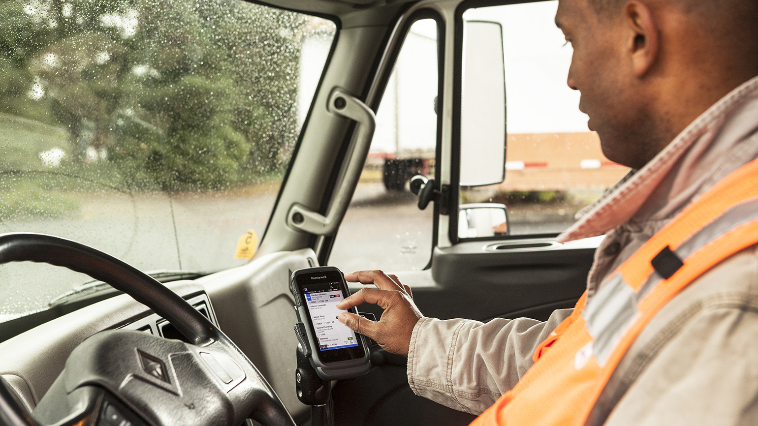 Honeywell's driver workflow solution, which has added electronic logs through a partnership with Omnitracs, runs on Android-based devices such as Honeywell's mobile computers.
