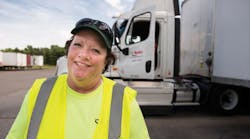 Gay Cooper, a former truck driver turned dispatcher for Ryder, is but one example of more women choosing trucking for careers.