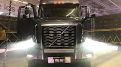 Volvo showcased the VNL 860 model at its Expo Transporte booth. (Photo: Neil Abt/Fleet Owner)