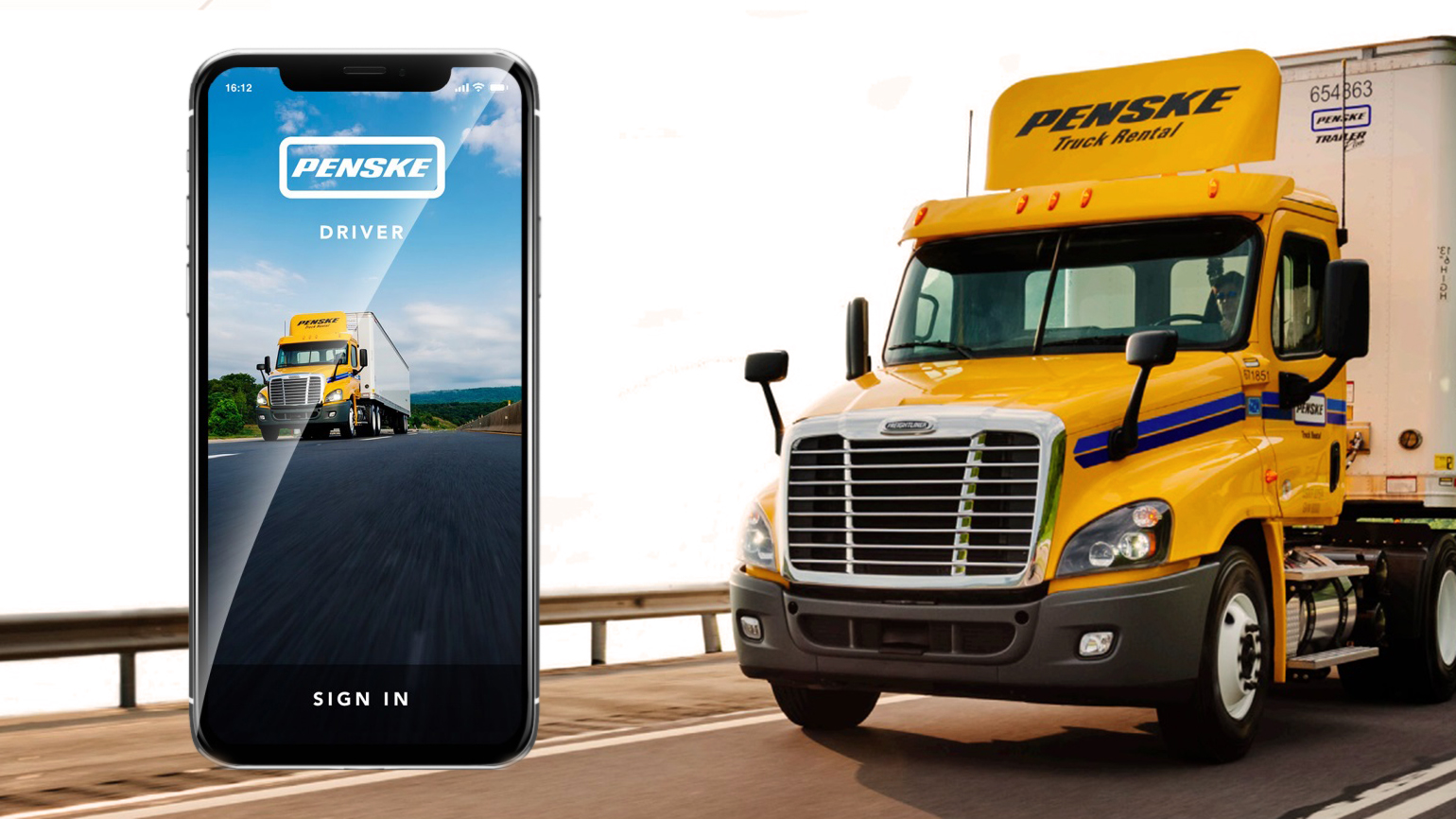 Penske Driver ELD app for rental and lease trucks