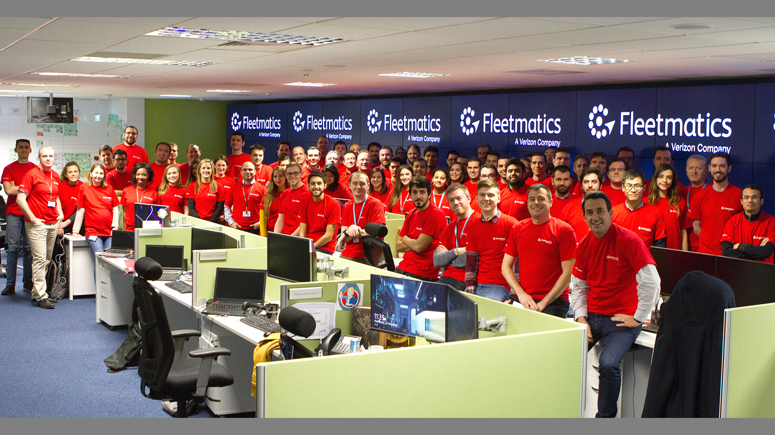 Fleetmatics employee team - Dublin, Ireland