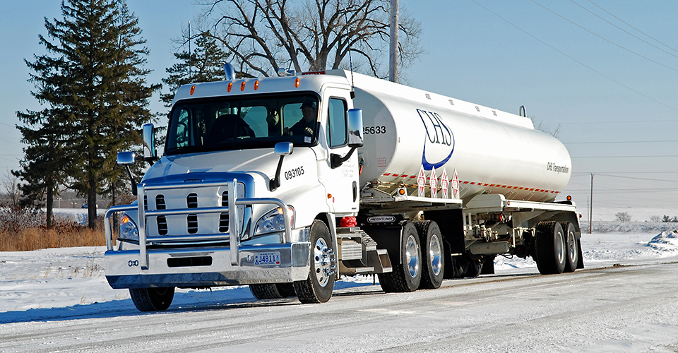Cenex Shifting Gears CHS truck snow