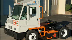 Orange EV T-Series pure-electric terminal truck