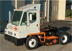 Orange EV T-Series pure-electric terminal truck Orange EV T-Series pure-electric terminal truck