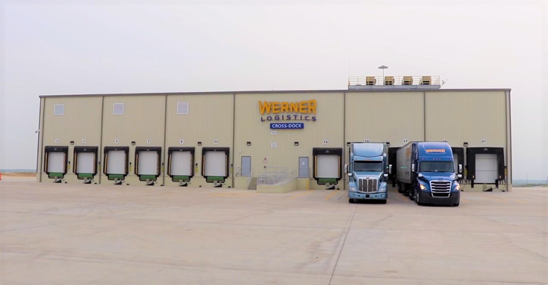 Refrigeratedtransporter 4010 Werner Logistics Cross Dock Laredo