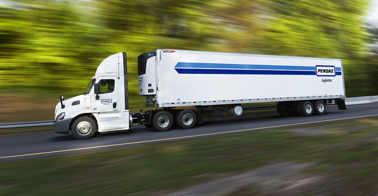 Refrigeratedtransporter 4016 Penske Logistics Supplier Award