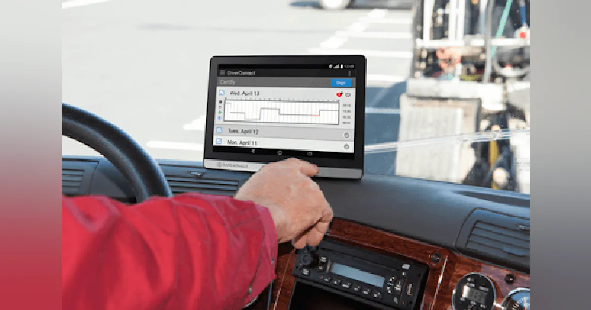 Hos Device HOS compliance device offers plug-in capabilities | FleetOwner