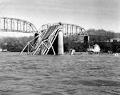 Forty-six people died when the Silver Bridge collapsed on Dec. 15, 1967. (Photo: The West Virginia Encyclopedia)
