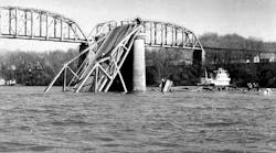 Forty-six people died when the Silver Bridge collapsed on Dec. 15, 1967. (Photo: The West Virginia Encyclopedia)