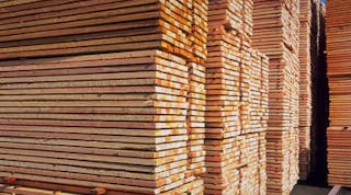 The Trump administration has imposed tariffs averaging about 20% on Canadian exporters of softwood lumber. (File photo)