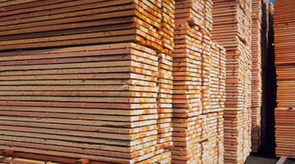 The Trump administration has imposed tariffs averaging about 20% on Canadian exporters of softwood lumber. (File photo)