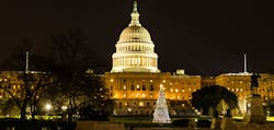 The Capitol Christmas Tree was transported from Montana.