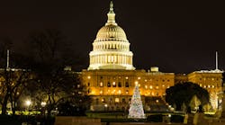 The Capitol Christmas Tree was transported from Montana.