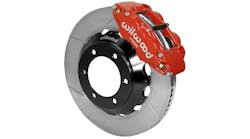 Wilwood is offering big front brake kits that increase stopping performance for Toyota Tacoma pickups.