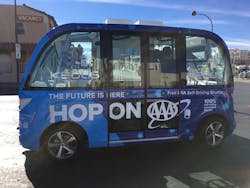 Driverless shuttle Driverless shuttle