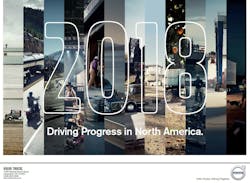 Volvo Calendar Cover Volvo Calendar Cover