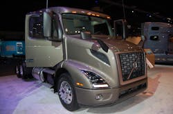 Volvo Trucks North America VTNA brought one its new VNR regional model tractors to ATA39s annual gathering The VNR line includes the VNR 300 daycab VNR 400 with 41in sleeper and the VNR 640 with 61in sleeper Volvo Trucks North America VTNA brought one its new VNR regional model tractors to ATA39s annual gathering The VNR line includes the VNR 300 daycab VNR 400 with 41in sleeper and the VNR 640 with 61in sleeper