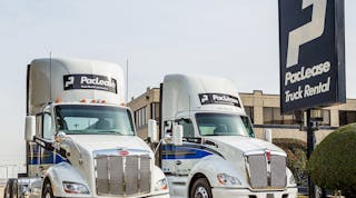 PacLease saw a 30%increase in the trucks it leased in 2017 and a 20% increase in truck rentals.