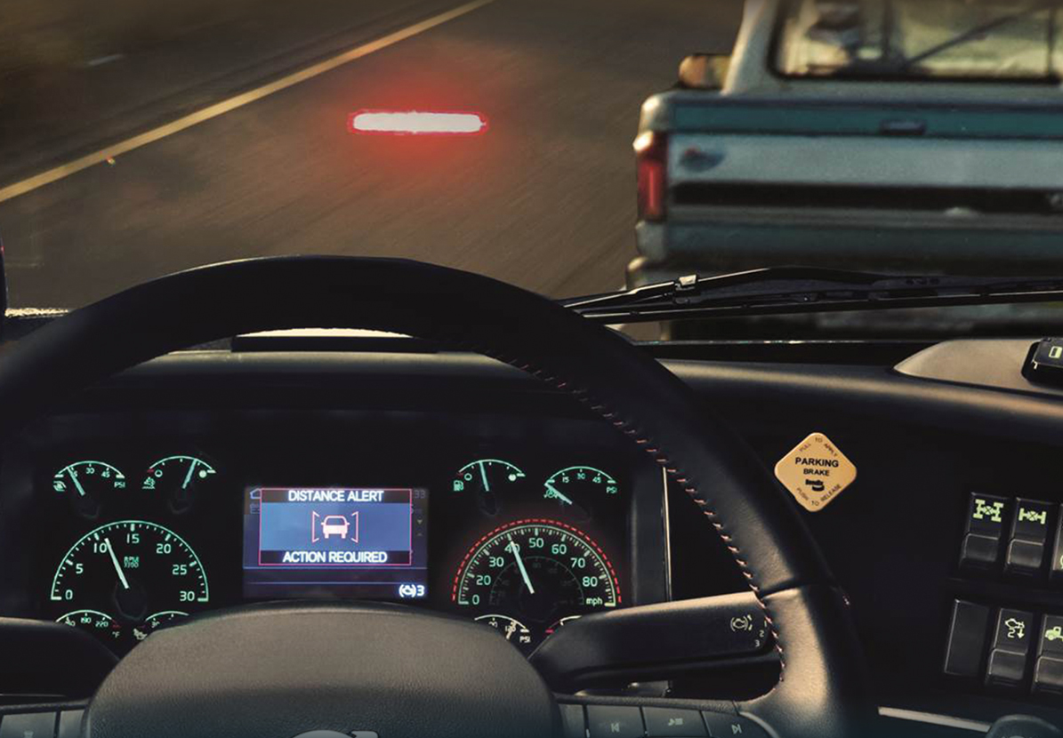 Volvo collision mitigation system