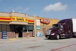 Loves Oak Cliff facility is located about 15 minutes outside Dallas TX off I20 which cuts eastwest across Texas Its a 180 degree store with gasoline and one CNG pump out front for motorists with diesel and two fastfill CNG pumps out back for heavy trucks Loves Oak Cliff facility is located about 15 minutes outside Dallas TX off I20 which cuts eastwest across Texas Its a 180 degree store with gasoline and one CNG pump out front for motorists with diesel and two fastfill CNG pumps out back for heavy trucks