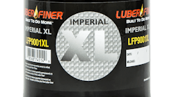 A closeup of the Luber-finer LFP9001XL oil filter.