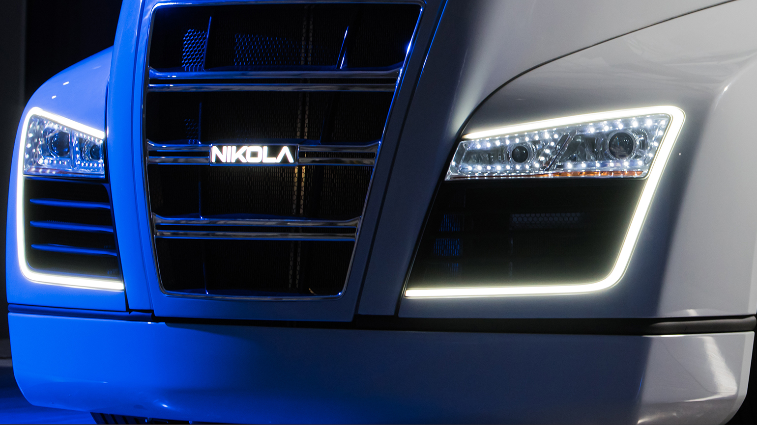 Nikola One hydrogen fuel cell electric Class 8 semi-truck