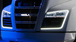 Nikola One hydrogen fuel cell electric Class 8 semi-truck