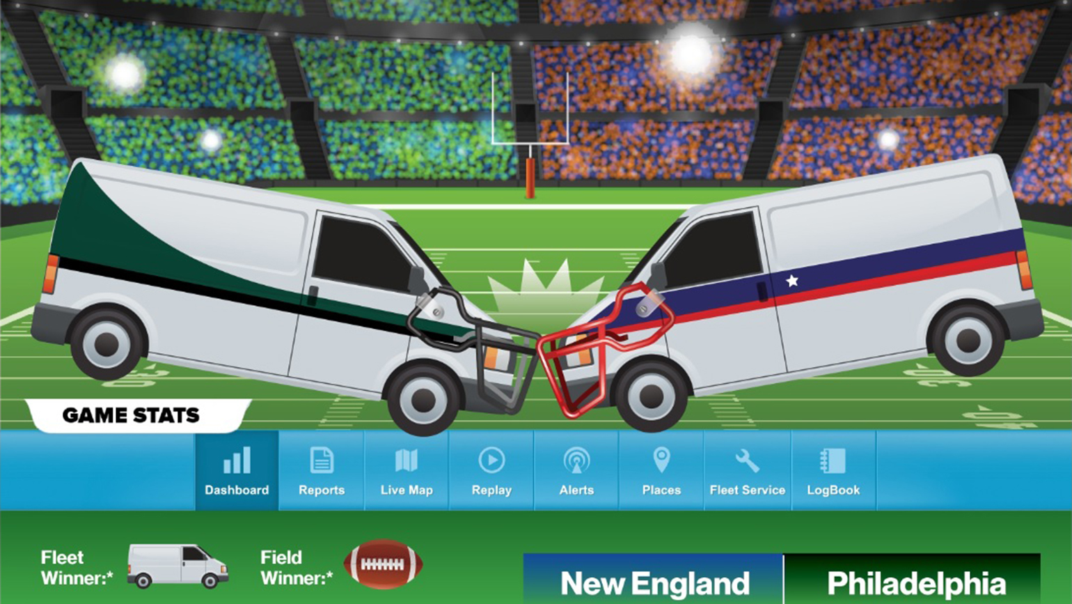 Verizon Telematics Super Bowl 2018 infographic