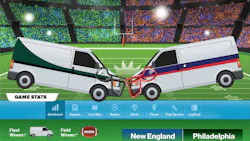 Verizon Telematics Super Bowl 2018 infographic Verizon Telematics Super Bowl 2018 infographic