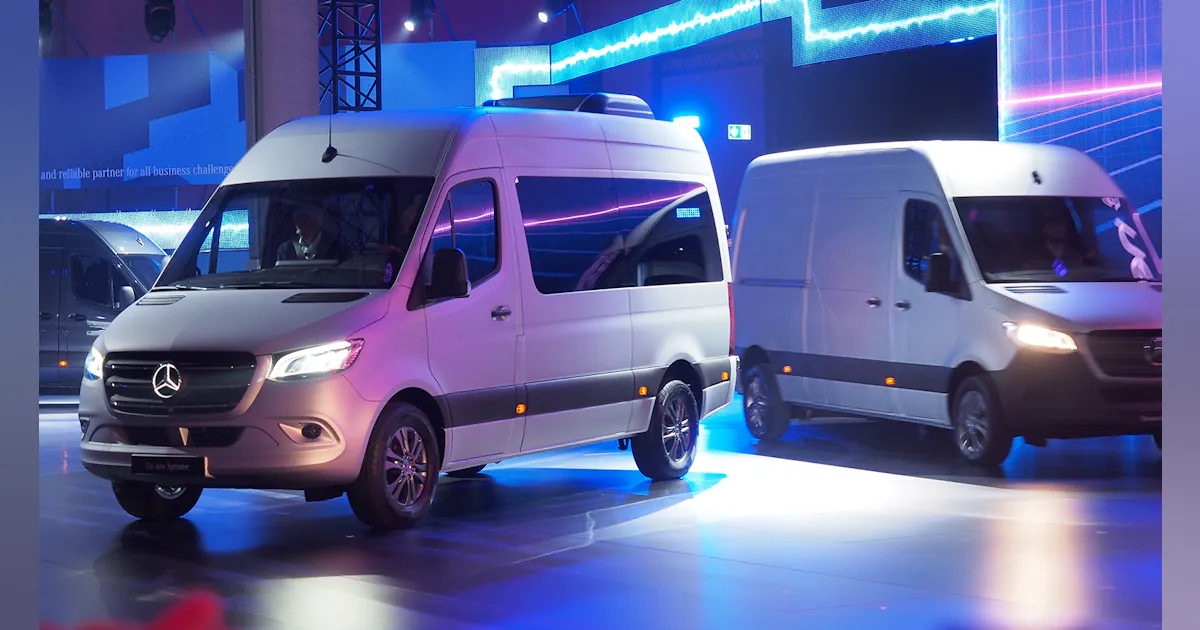 Age of the smartvan: 'Benz shows off 'next level' Sprinter's business ...