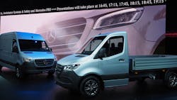 Mercedes-Benz new Sprinter launch in Duisburg, Germany Feb. 6, 2018 Mercedes-Benz new Sprinter launch in Duisburg, Germany Feb. 6, 2018