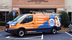 Estes Services Ford Transit van Estes Services Ford Transit van