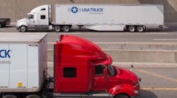 USA Truck has taken several new steps to retain drivers, including changing quarterly bonuses to a monthly payout. (Photo: USA Truck)