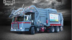 Autocar CNG truck
