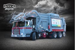 Autocar CNG truck Autocar CNG truck