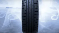 Truck tire feature
