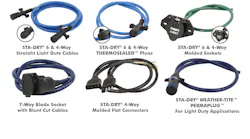 Phillips Industries light-duty trailer and truck electrical connectors