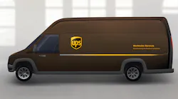 UPS's planed all-electric truck from Workhorse Group